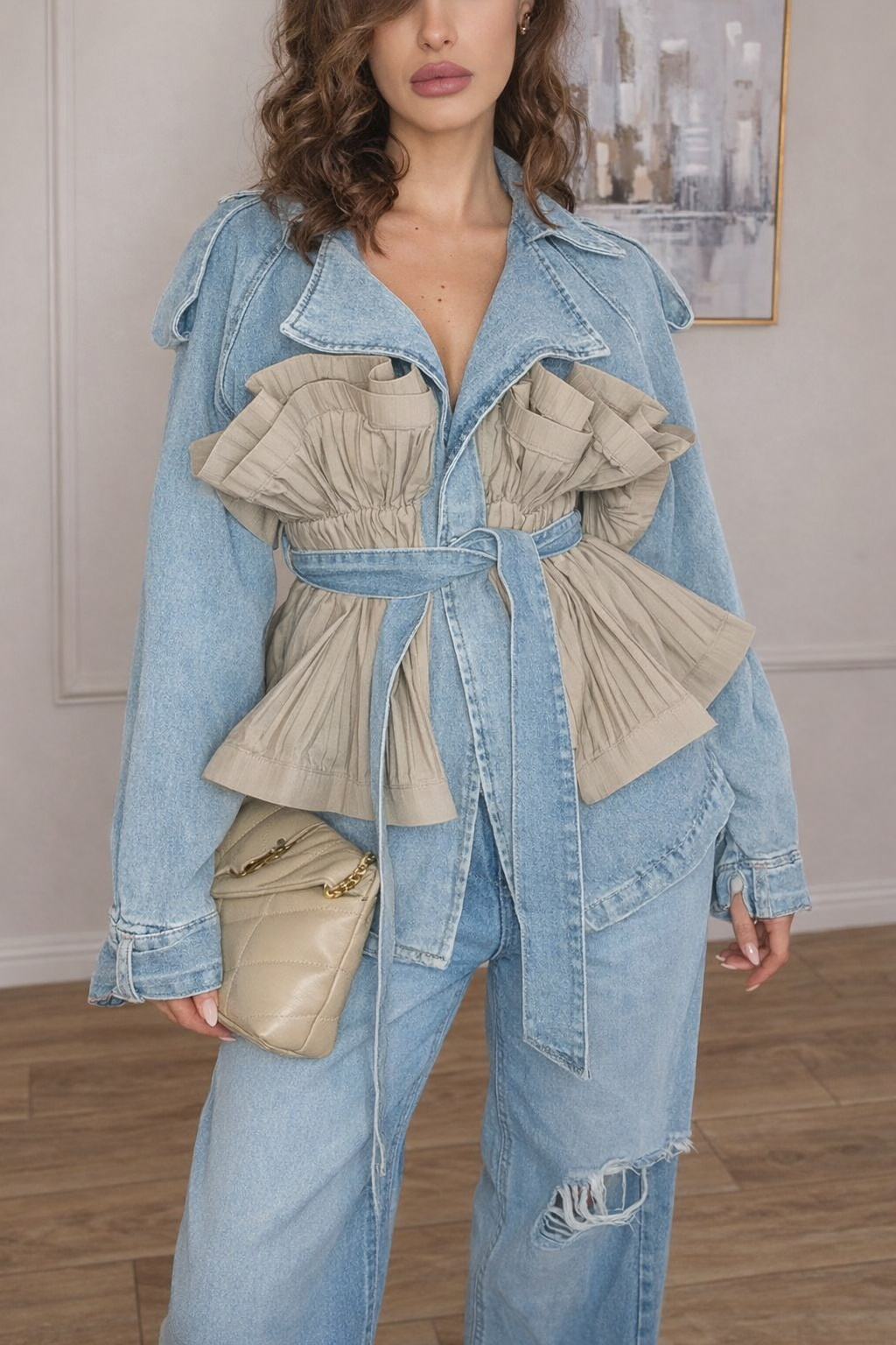 Jachetă din jeans