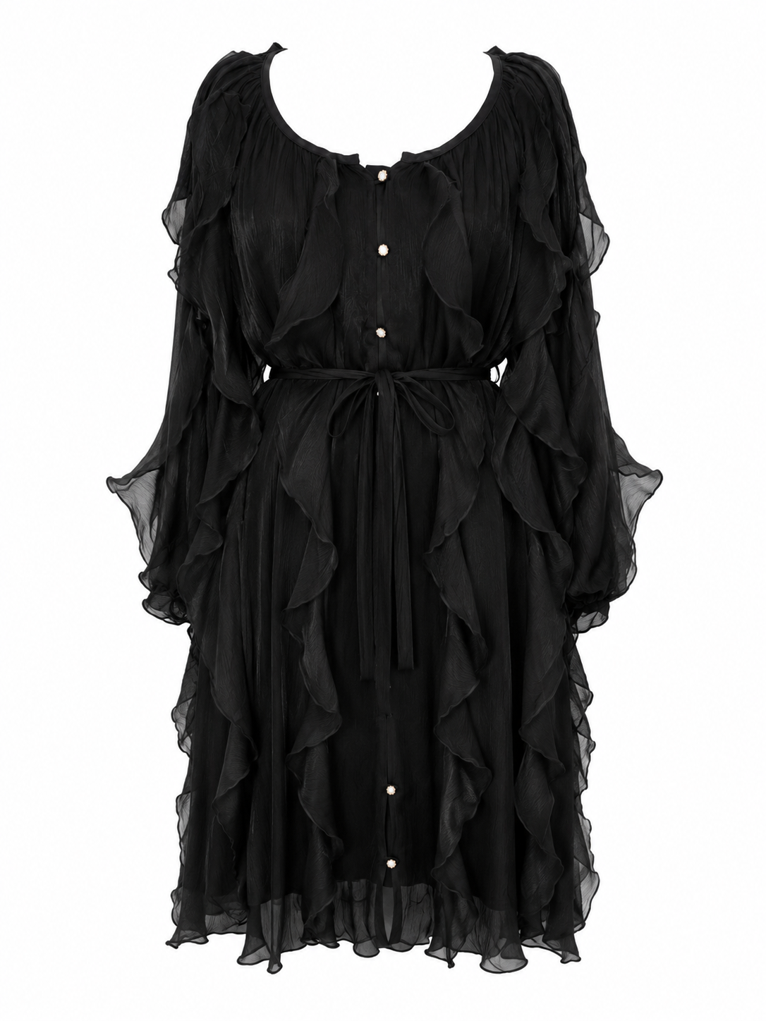 Rochie cu volane