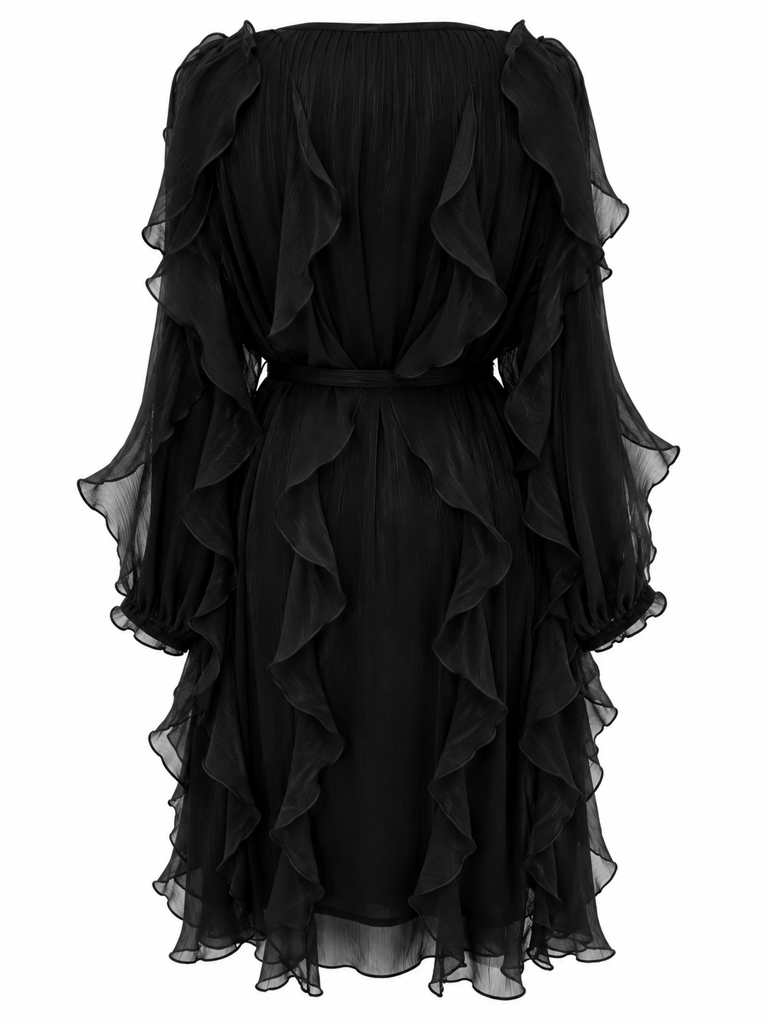 Rochie cu volane